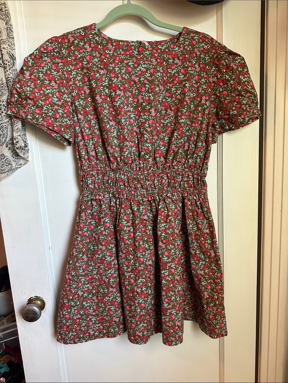 Free People Apple Floral Harvest mini dress - size Small